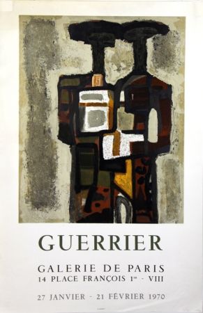 Lithograph Guerrier - Galerie de Paris