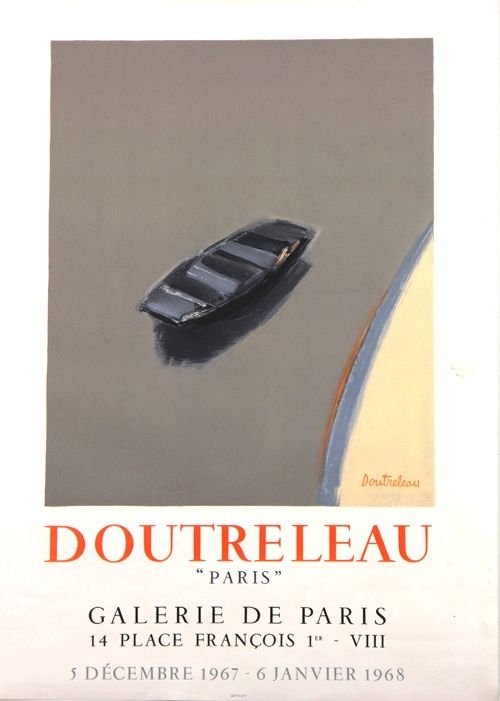 Lithograph Doutreleau - Galerie de Paris