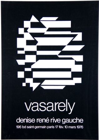 Screenprint Vasarely - Galerie Denise Rene