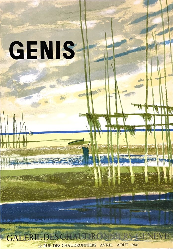 Poster Genis - Galerie des Chaudronniers Genève