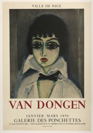Lithograph Van Dongen - Galerie des Ponchettes