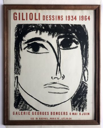 Poster Gilioli - Galerie Georges Bongers