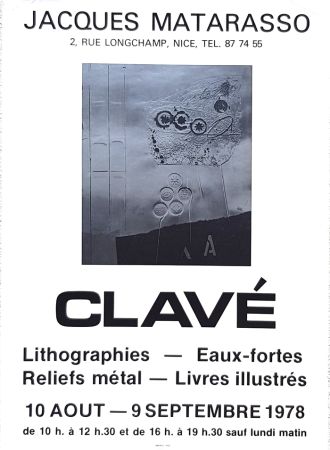 Offset Clavé - Galerie Jacques Matarosso 