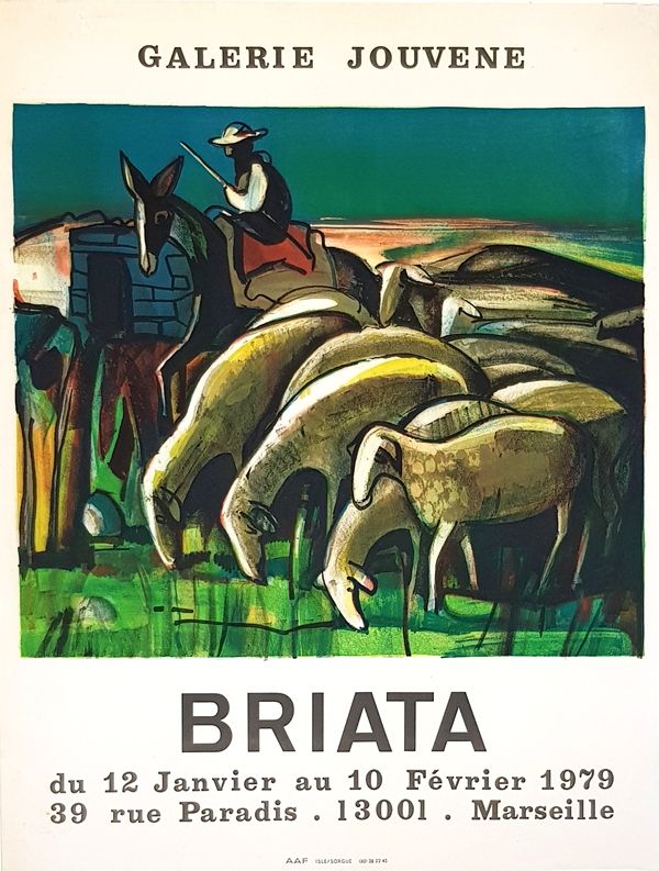 Lithograph Briata - Galerie  Jouvene
