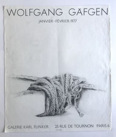 Poster Gäfgen - Galerie Karl Flinker