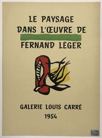 Lithograph Leger - Galerie Louis Carre
