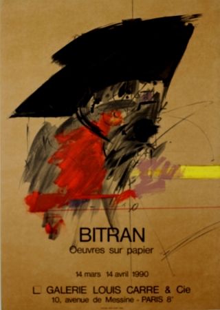Lithograph Bitran - Galerie Louis Carre