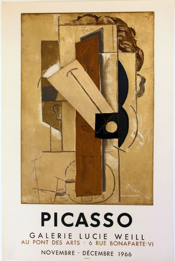 Lithograph Picasso - Galerie Lucie  Weill