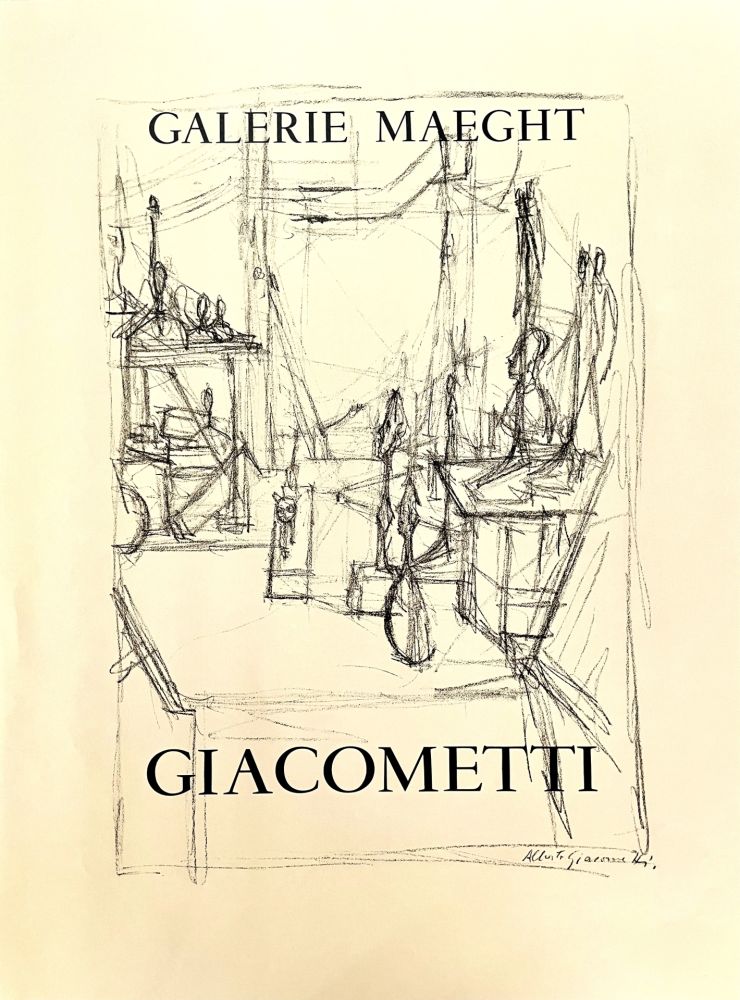 Poster Giacometti - Galerie Maeght