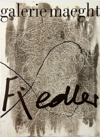 Lithograph Fiedler - Galerie Maeght