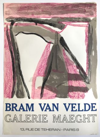 Poster Van Velde - Galerie Maeght