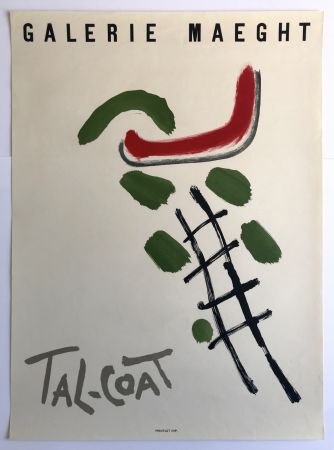 Poster Tal Coat - Galerie Maeght