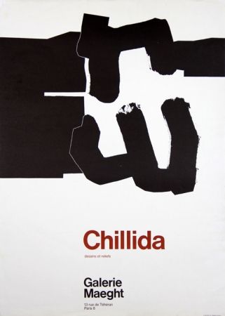 Poster Chillida - Galerie Maeght