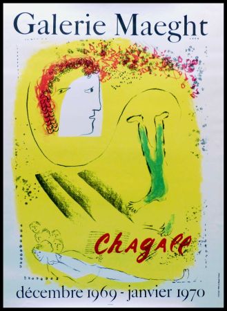 Lithograph Chagall - Galerie MAEGHT - CHAGALL