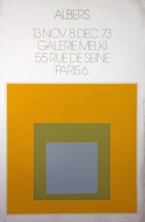 Lithograph Albers - Galerie Melki
