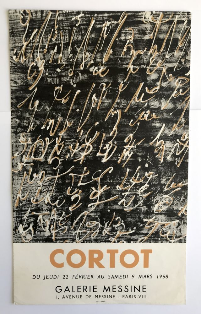 Poster Cortot - Galerie Messine