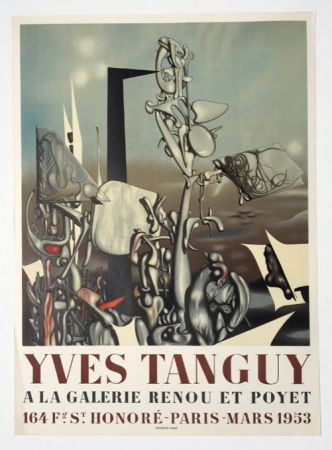 Lithograph Tanguy - Galerie Renou et Poyet