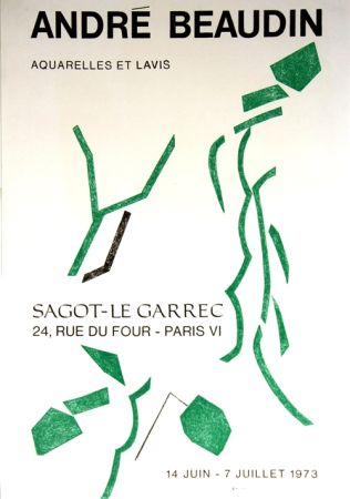 Lithograph Beaudin - Galerie Sagot le Garrec