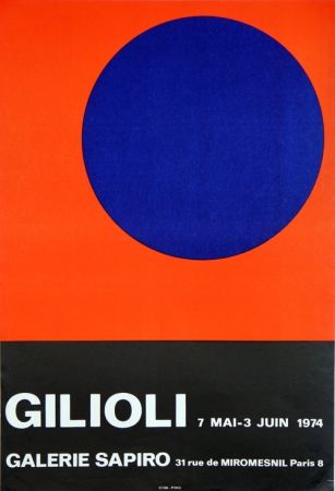 Poster Gilioli - Galerie Sapiro