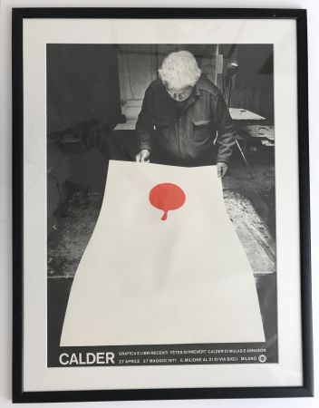 Poster Calder - Galleria Il Milione di Milano