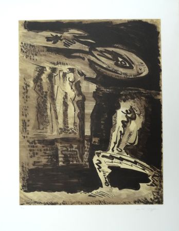 Etching And Aquatint Masson - Gardiennes du silence
