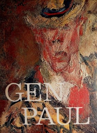 Illustrated Book Paul  - GEN PAUL par/by Pierre Davaine - Preface Dr J.Miller - Signature & envoi de Gen Paul / Hand-Signed and personal note from Gen Paul