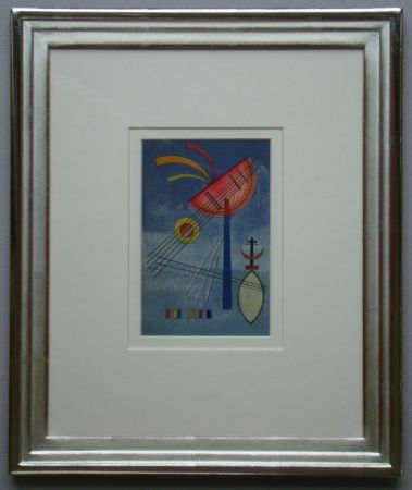 Lithograph Kandinsky - Geneigter Halbkreis