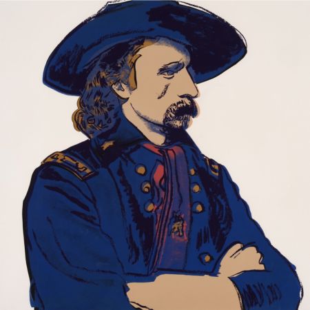 Screenprint Warhol - General Custer [Unique] (FS IIB.379)