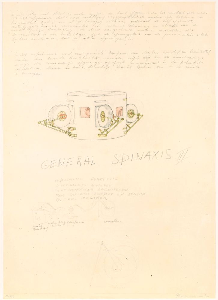 Offset Panamarenko - General Spinaxis III