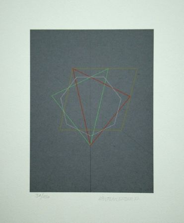 Screenprint Erber - Geometric Composition