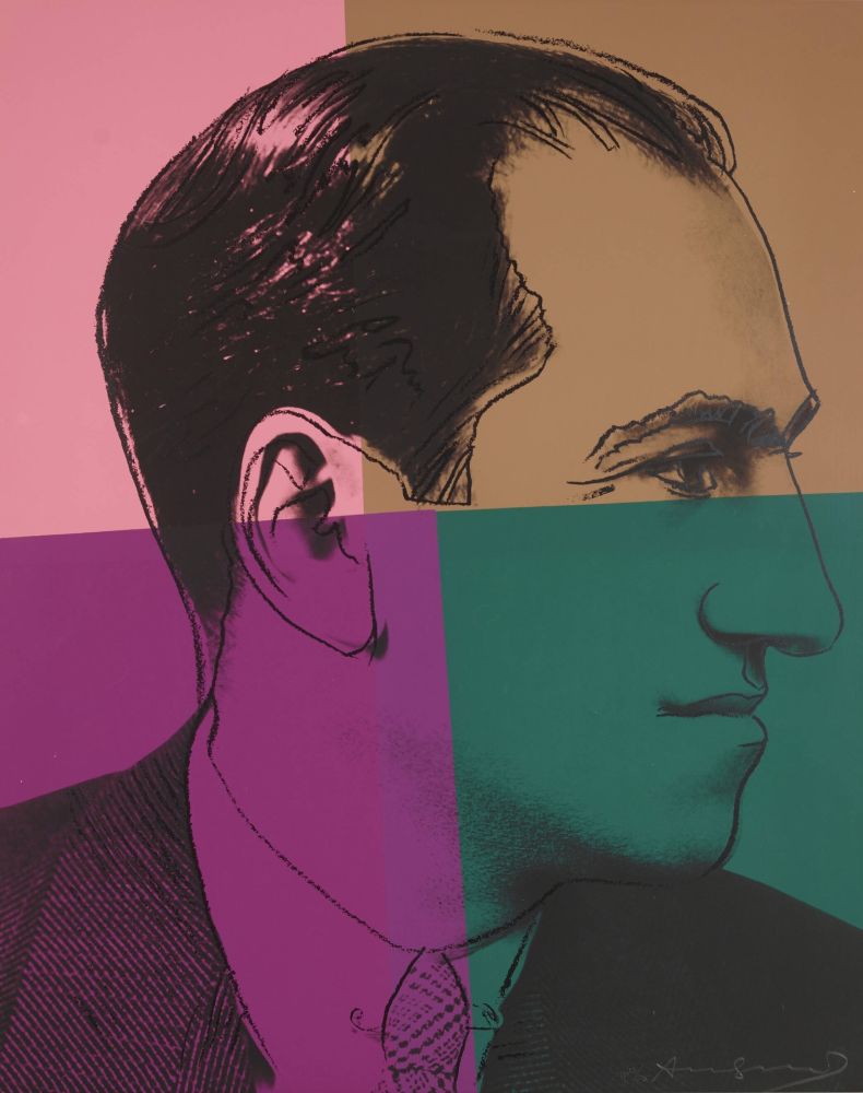 Screenprint Warhol - George Gershwin