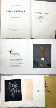 Illustrated Book Herold - Georges Bataille : ‎L'ARCHANGÉLIQUE. Notes sur Georges Bataille par Patrick Waldberg. 