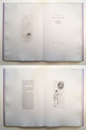 Illustrated Book Bellmer - Georges Bataille : Madame Edwarda. 12 gravures originales signées (1965).