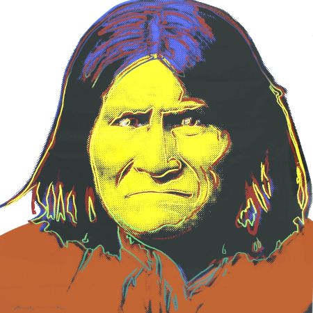 Screenprint Warhol - Geronimo (FS II.384)