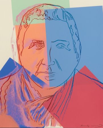 Screenprint Warhol - Gertrude Stein (FS II.227) 