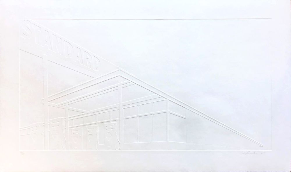 Relief Ruscha - Ghost Station