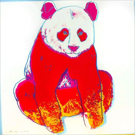 Screenprint Warhol - Giant Panda (FS II.295)