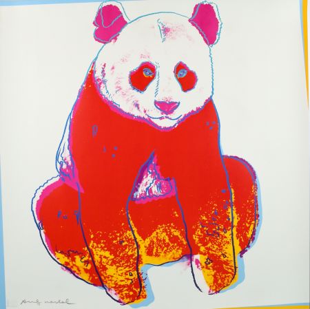 Screenprint Warhol - Giant Panda (FS II.295)