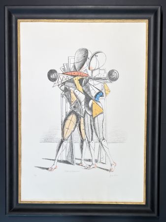 Lithograph De Chirico - Giorgio de Chirico (1888–1978) - Coloured lithograph on paper - 1970