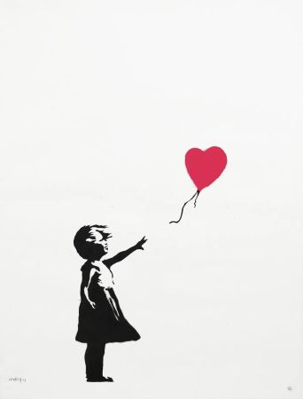 Screenprint Banksy - Girl With A Balloon