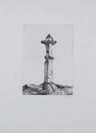 Engraving Moore - Glenkiln Cross