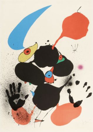 Lithograph Miró - Godalla