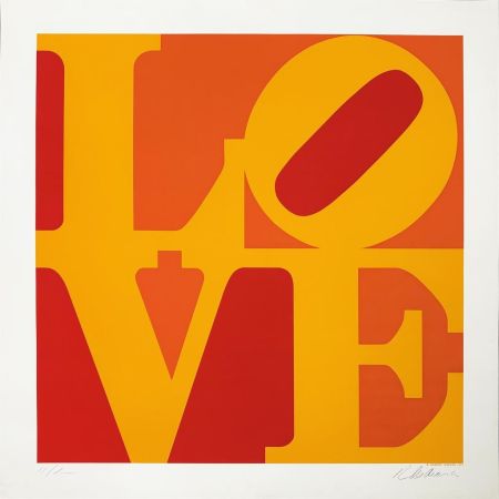 Screenprint Indiana - Golden Love
