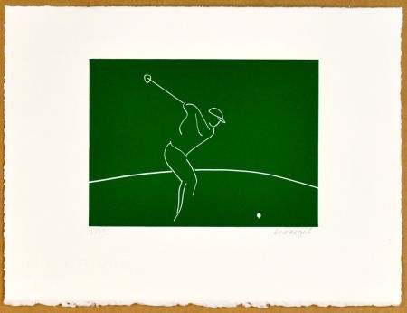 Linocut Larregui - Golf IV