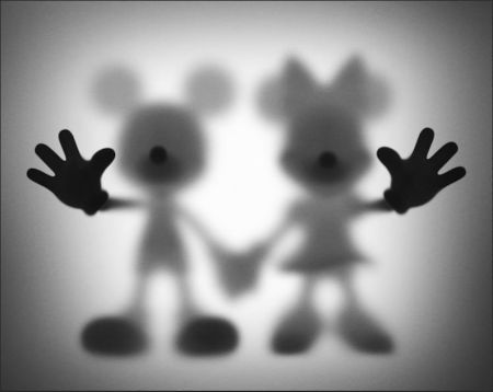 Numeric Print Burdon - Gone Mickey and Minnie