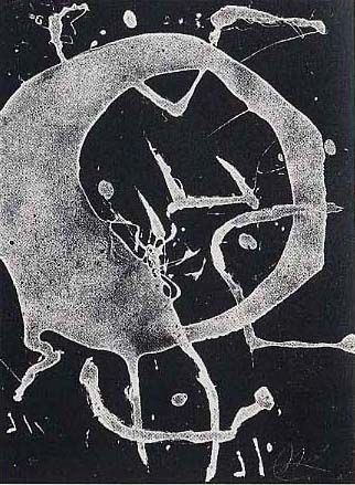 Etching Miró - Gran rodona II 