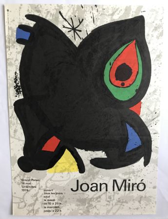 Poster Miró - Grand Palais