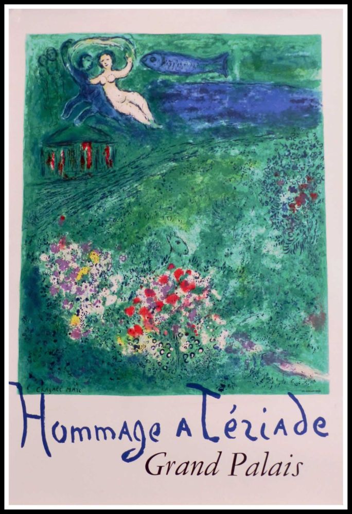 Poster Chagall - GRAND PALAIS HOMMAGE A TERIADE