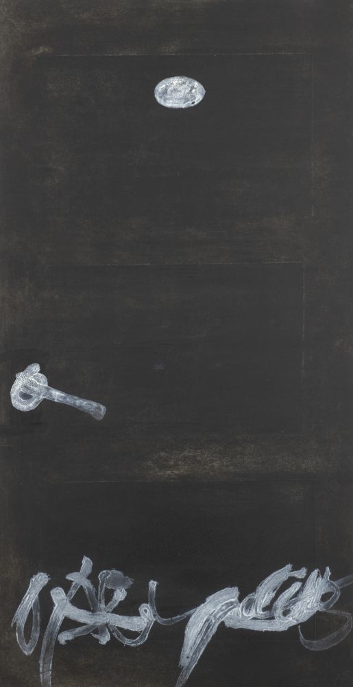Etching Tàpies - Grande porte 