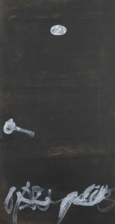 Etching Tàpies - Grande porte 